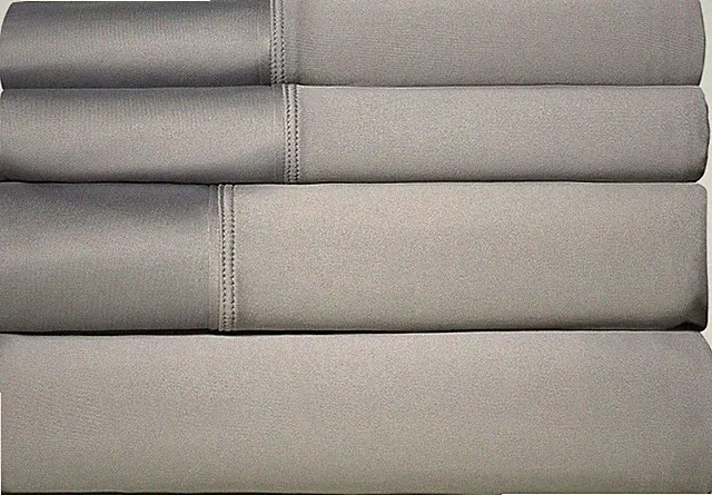 Active Comfort Cooling Sheets Set (King/California King) Pewter - Moisture Wic