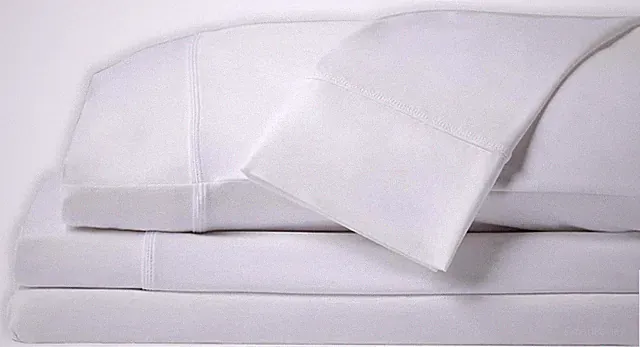 Cooling Performance Sheets Set - Split King, Bright White, Wrinkle Free