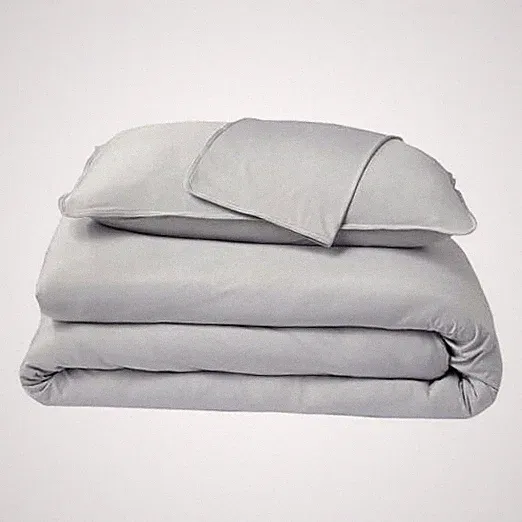 Original Performance Cooling Duvet Cover Set, Full/Queen Pearl Blue