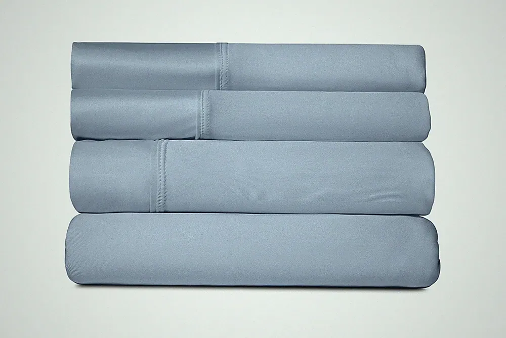 SHEEX Active Comfort Cooling Sheets King Blue Sky
