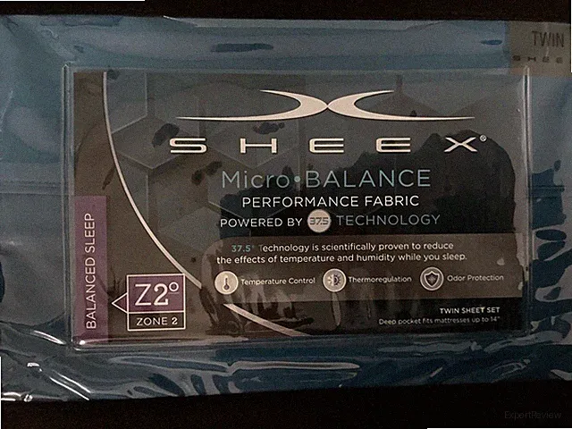 SHEEX® Micro•BALANCE 37.5® Performance 300-Thread Twin Sheet Turquise NOT STRECH