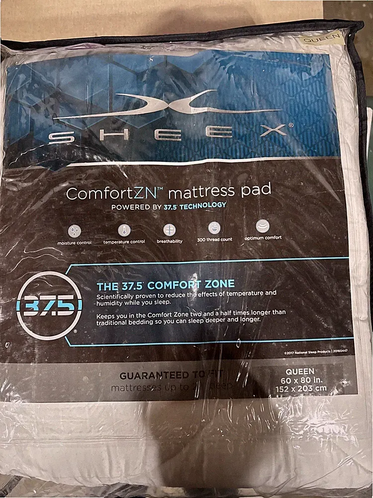 SHEEX ( Queen ) ComfortZN mattress Pad